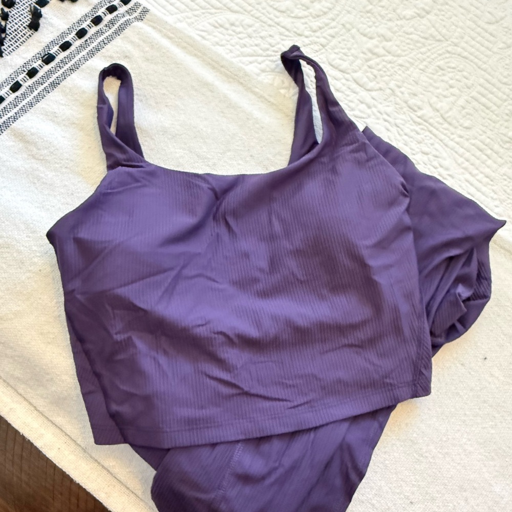 Old Navy Purple High-Rise Leggings